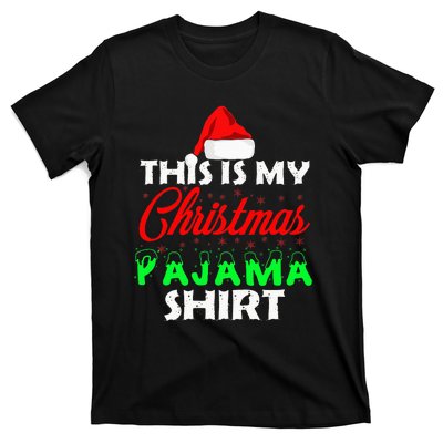 This is My Christmas Pajama Family Gift Set T-Shirt