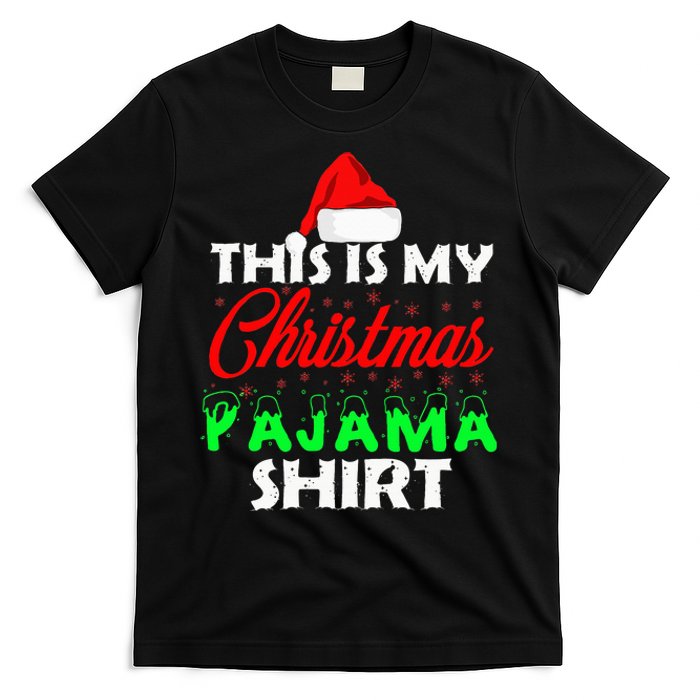 This is My Christmas Pajama Family Gift Set T-Shirt