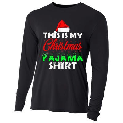 This is My Christmas Pajama Family Gift Set Cooling Performance Long Sleeve Crew