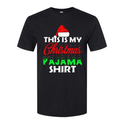 This is My Christmas Pajama Family Gift Set Softstyle CVC T-Shirt