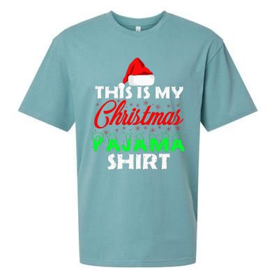 This is My Christmas Pajama Family Gift Set Sueded Cloud Jersey T-Shirt