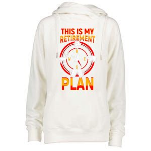 This Is My Retiret Plan Animal Hunting Beer Ing Gift Great Gift Womens Funnel Neck Pullover Hood