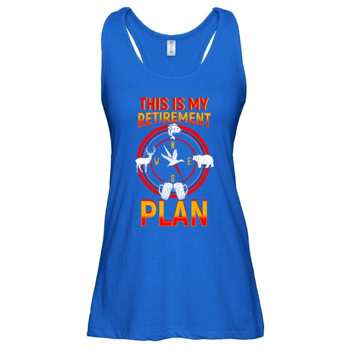 This Is My Retiret Plan Animal Hunting Beer Ing Gift Great Gift Ladies Essential Flowy Tank