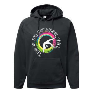 This Is My Cartwheel Gymnast Acrobatics Gymnastics Performance Fleece Hoodie