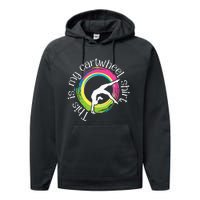 This Is My Cartwheel Gymnast Acrobatics Gymnastics Performance Fleece Hoodie