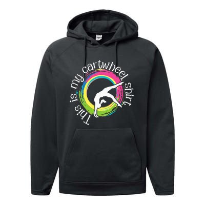 This Is My Cartwheel Gymnast Acrobatics Gymnastics Performance Fleece Hoodie