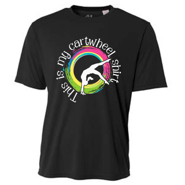 This Is My Cartwheel Gymnast Acrobatics Gymnastics Cooling Performance Crew T-Shirt