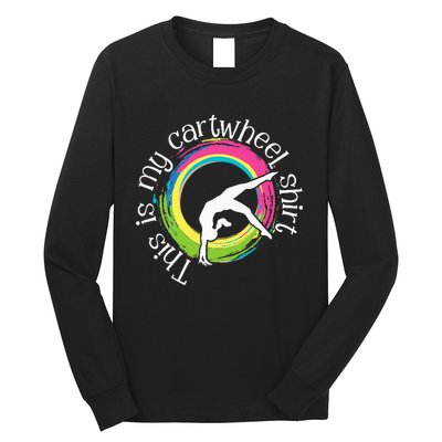 This Is My Cartwheel Gymnast Acrobatics Gymnastics Long Sleeve Shirt