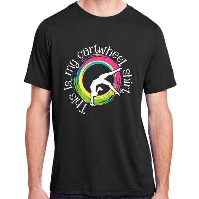 This Is My Cartwheel Gymnast Acrobatics Gymnastics Adult ChromaSoft Performance T-Shirt