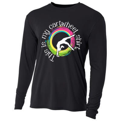 This Is My Cartwheel Gymnast Acrobatics Gymnastics Cooling Performance Long Sleeve Crew