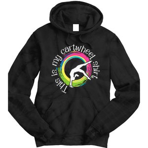 This Is My Cartwheel Gymnast Acrobatics Gymnastics Tie Dye Hoodie