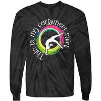 This Is My Cartwheel Gymnast Acrobatics Gymnastics Tie-Dye Long Sleeve Shirt