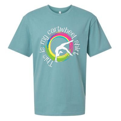 This Is My Cartwheel Gymnast Acrobatics Gymnastics Sueded Cloud Jersey T-Shirt