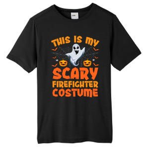 This Is My Scary Firefighter Costume Halloween Gift Tall Fusion ChromaSoft Performance T-Shirt