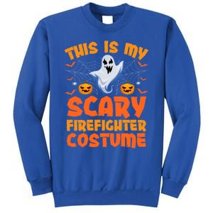 This Is My Scary Firefighter Costume Halloween Gift Sweatshirt