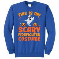 This Is My Scary Firefighter Costume Halloween Gift Sweatshirt