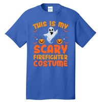 This Is My Scary Firefighter Costume Halloween Gift Tall T-Shirt