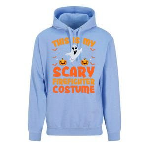 This Is My Scary Firefighter Costume Halloween Gift Unisex Surf Hoodie