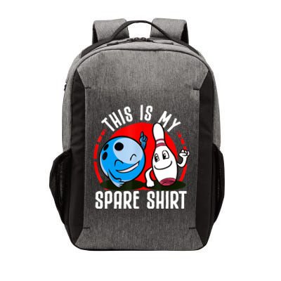 This Is My Spare Bowling Alley Gutter Pins Bowling Vector Backpack