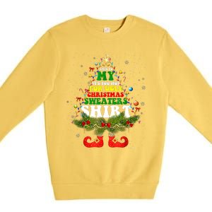 This Is My ItS Too Hot For Ugly Christmas Sweaters Matching Premium Crewneck Sweatshirt