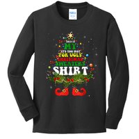 This Is My ItS Too Hot For Ugly Christmas Sweaters Matching Kids Long Sleeve Shirt