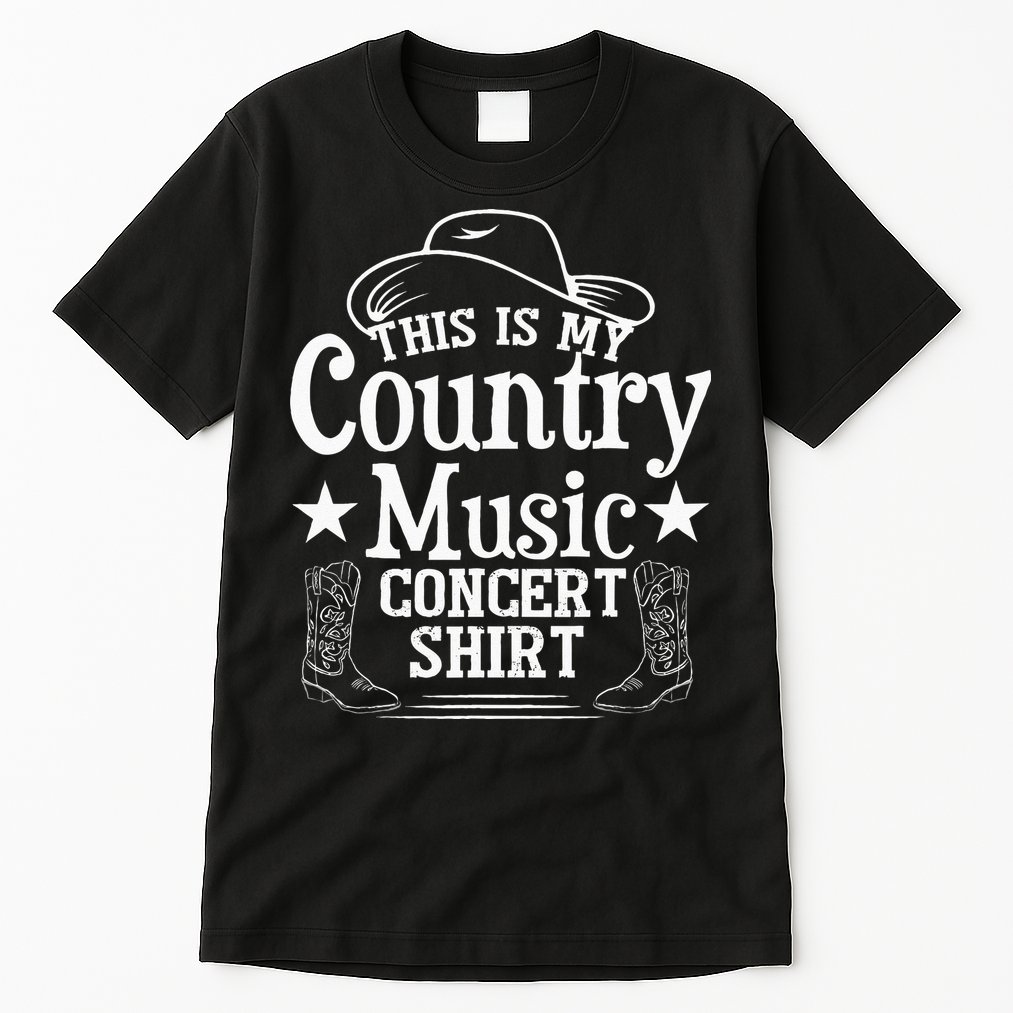 This Is My Country Music Concert Tall T-Shirt