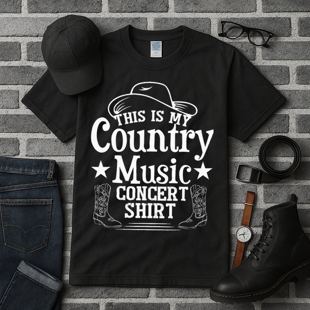 This Is My Country Music Concert Tall T-Shirt