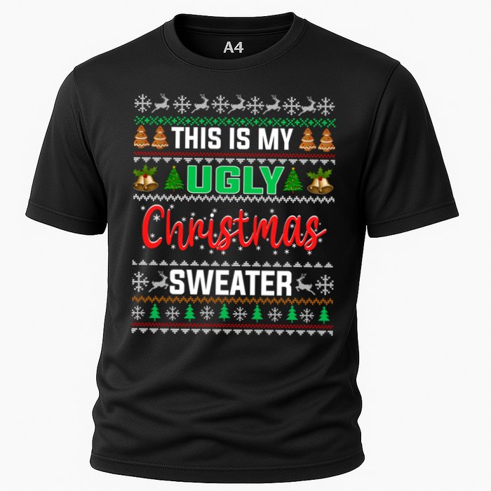 This Is My ItS Too Hot For Ugly Christmas Performance Shirt