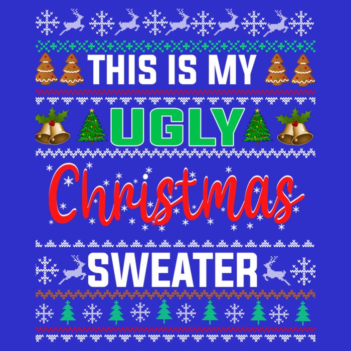 This Is My ItS Too Hot For Ugly Christmas Sustainable Beanie