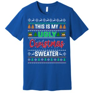 This Is My ItS Too Hot For Ugly Christmas Premium T-Shirt