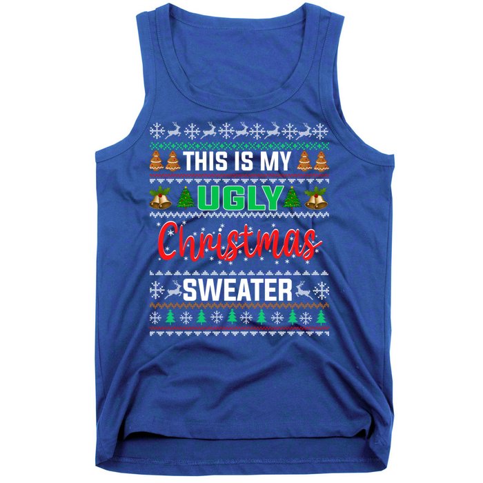 This Is My ItS Too Hot For Ugly Christmas Tank Top