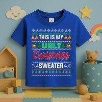 This Is My ItS Too Hot For Ugly Christmas Toddler T-Shirt