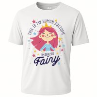 This Is My Human Costume I'm Really A Fairy Cute Halloween Cooling Performance Crew T-Shirt