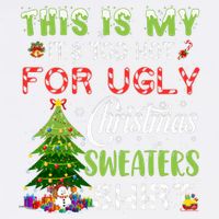 This Is My ItS Too Hot For Ugly Christmas Sweaters Garment-Dyed Sweatshirt