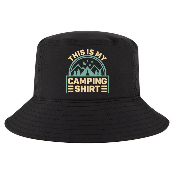 This Is My Camping Camp Tent Camper Funny Camping Cool Comfort Performance Bucket Hat