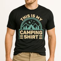This Is My Camping Camp Tent Camper Funny Camping Cooling Performance Crew T-Shirt