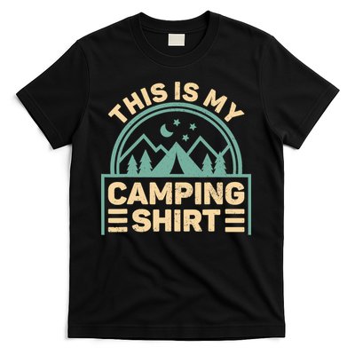 This Is My Camping Camp Tent Camper Funny Camping T-Shirt