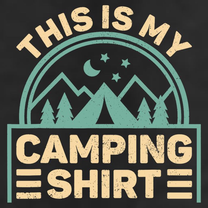 This Is My Camping Camp Tent Camper Funny Camping Adult Drive Performance Visor