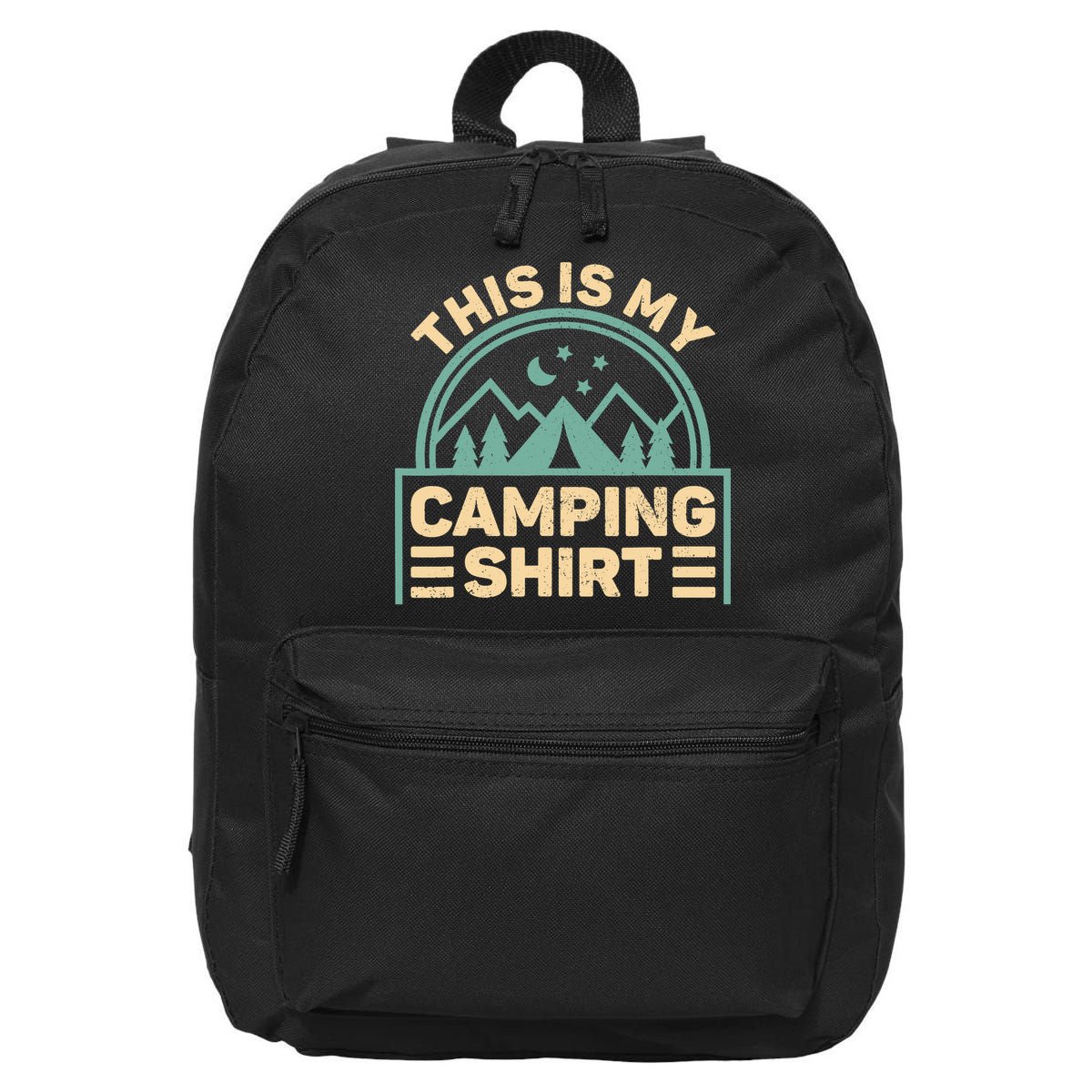 This Is My Camping Camp Tent Camper Funny Camping 16 in Basic Backpack