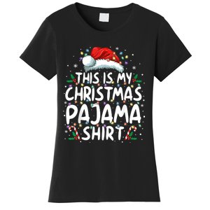 This Is My Christmas Pajama Xmas Pjs Women's T-Shirt