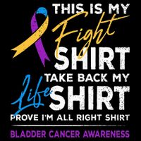 This Is My Fight Bladder Cancer Awareness Month Ribbon Bucket Hat