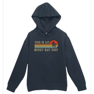 This Is My Derby Day Suit Horse Racing Lover Day Urban Pullover Hoodie