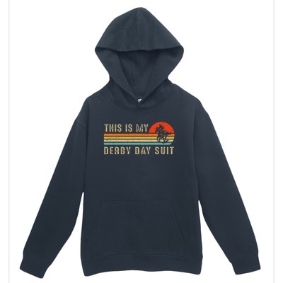 This Is My Derby Day Suit Horse Racing Lover Day Urban Pullover Hoodie