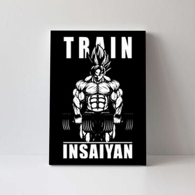 Train Insaiyan Manga, Anime Gym Motivational Premium Canvas