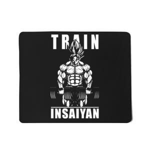 Train Insaiyan Manga, Anime Gym Motivational Premium Mousepad