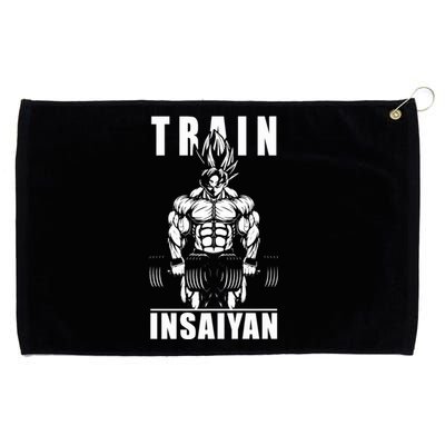 Train Insaiyan Manga, Anime Gym Motivational Premium Grommeted Golf Towel