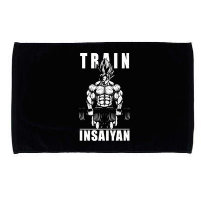 Train Insaiyan Manga, Anime Gym Motivational Premium Microfiber Hand Towel