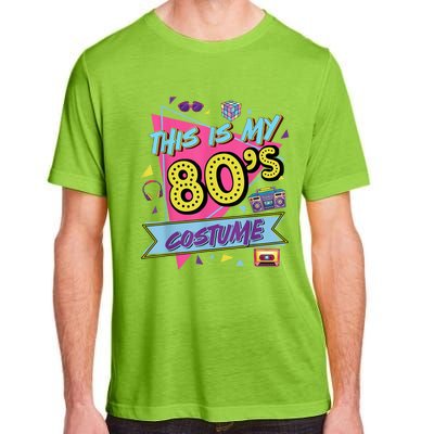 This Is My 80s Costume Shirt 80's 90's Party Shirt Vintage Gift Shirt Adult ChromaSoft Performance T-Shirt