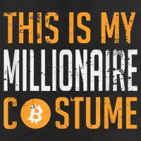 This Is My Millionaire Bitcoin Costume Halloween Cool Comfort Performance Bucket Hat