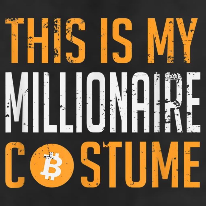 This Is My Millionaire Bitcoin Costume Halloween Cool Comfort Performance Bucket Hat